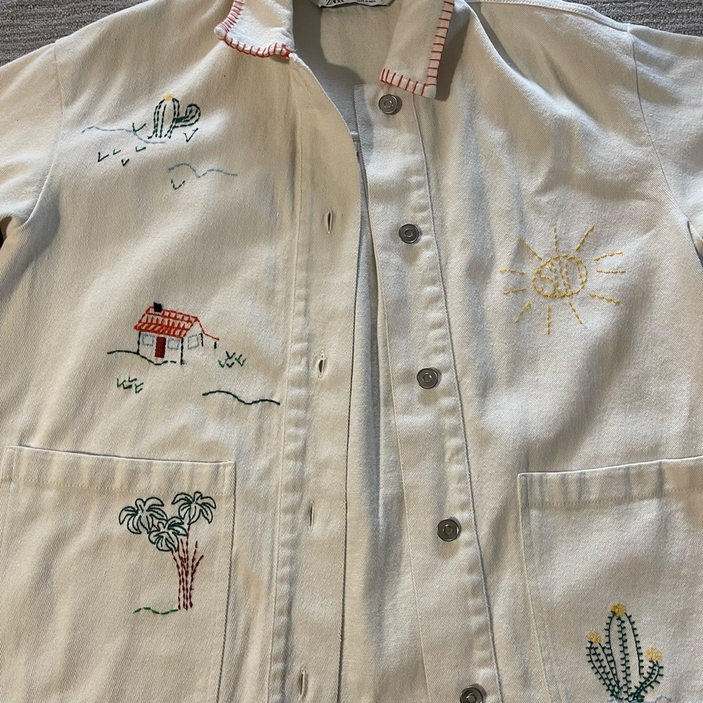 Zara - Oversize Jean Jacket - Picture 3 of 3